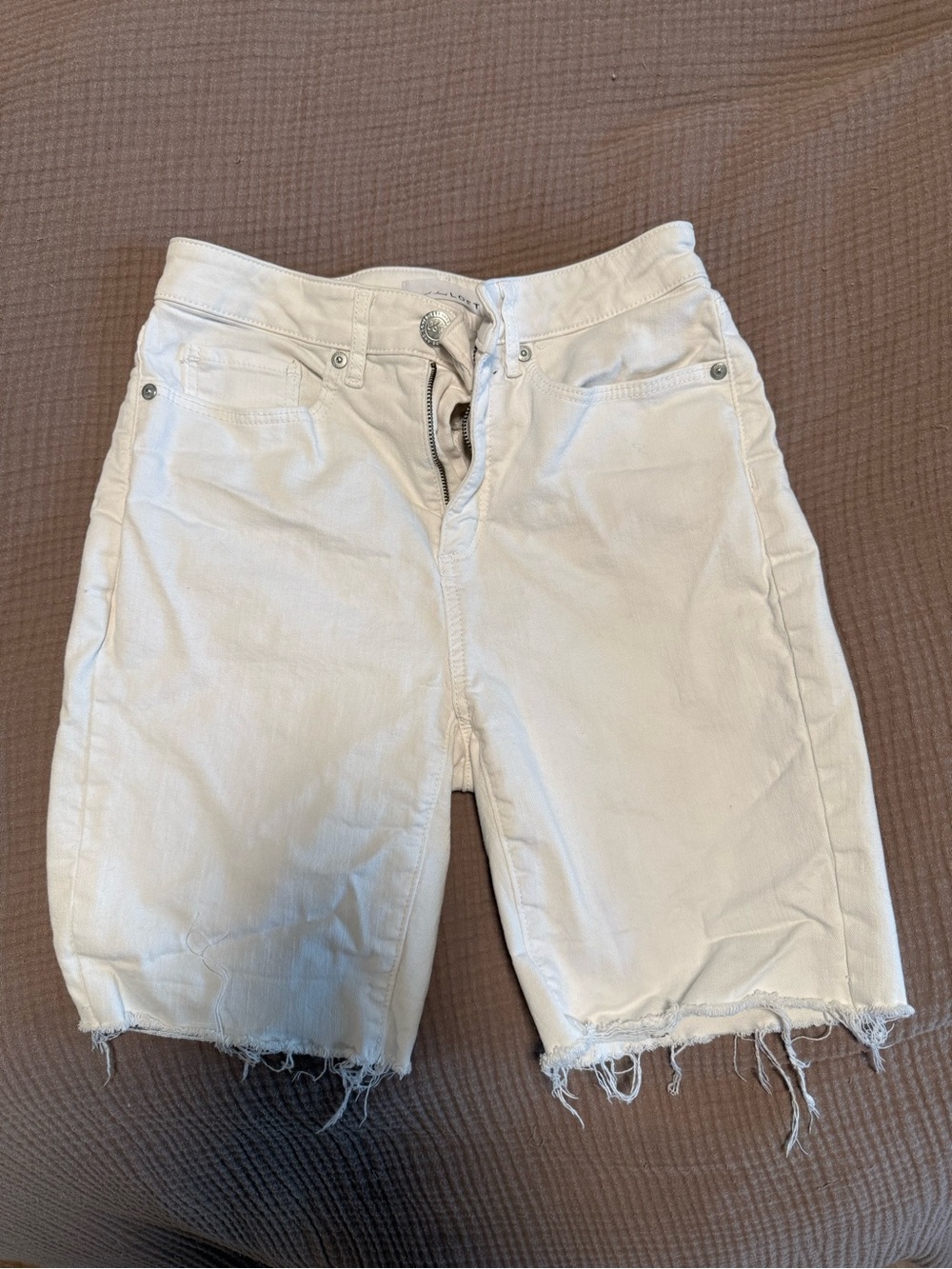 loft high rise shorts